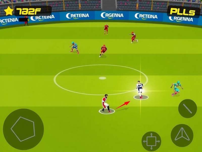 Intense cricket action in Chennai Super Stars Chennai Super Stars Gameplay Screenshot